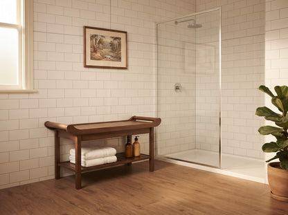 The Bamboo Bathroom Bench