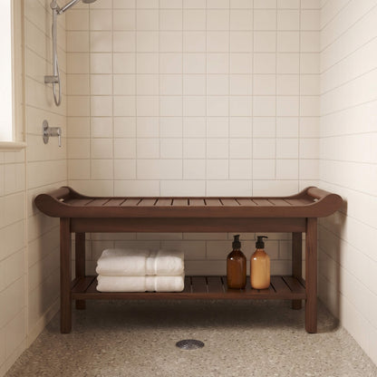 The Bamboo Bathroom Bench