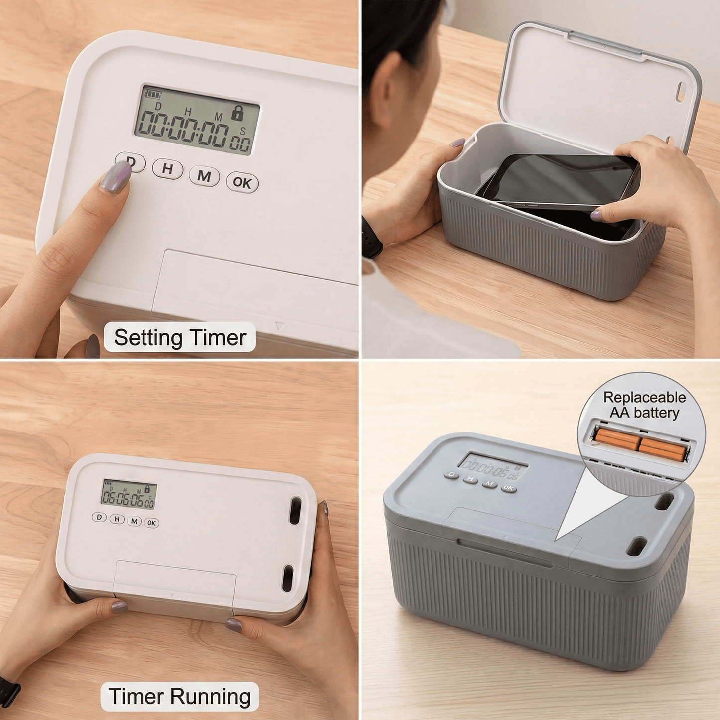 simpliq™ Timed Phone Lockbox