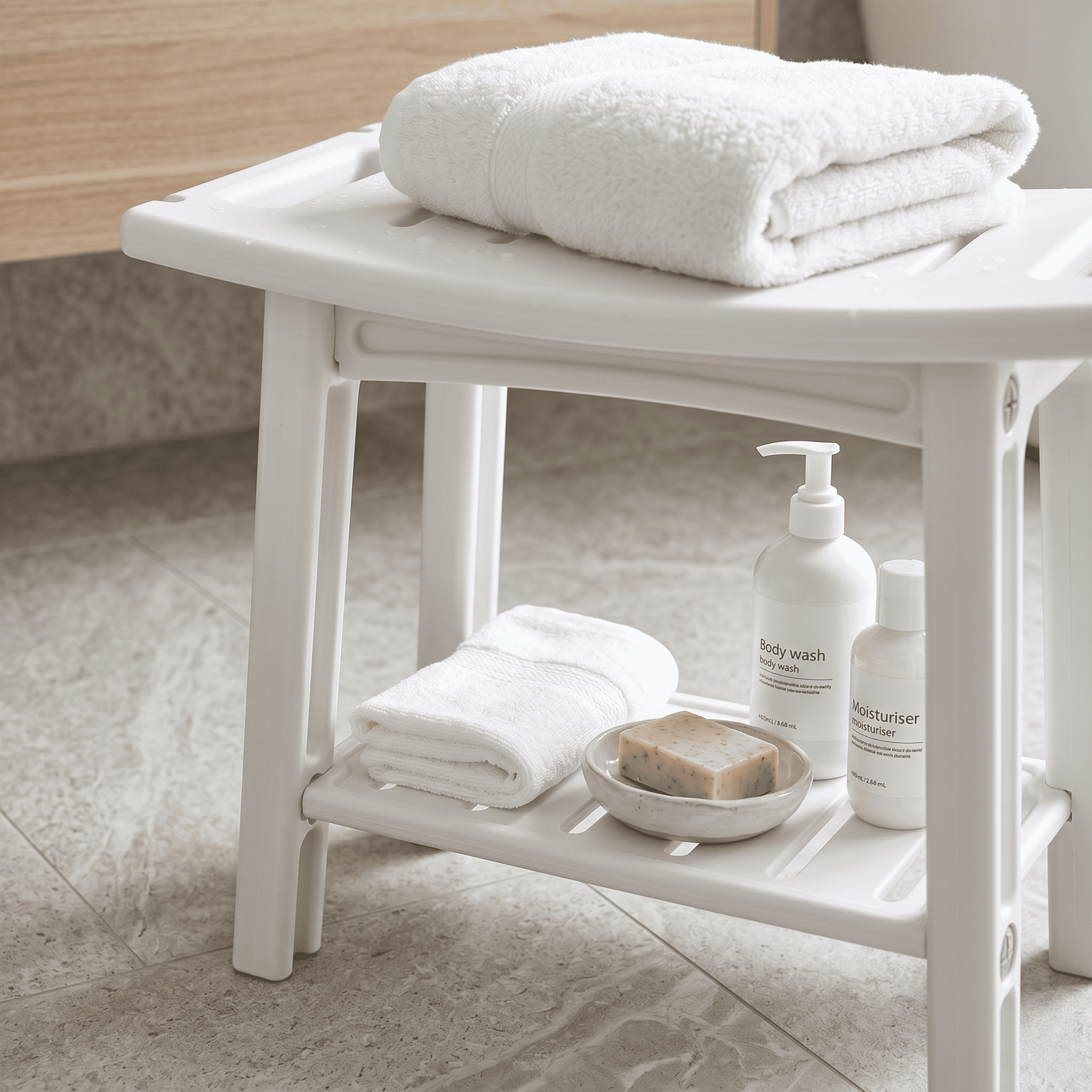 The Bathroom Bench