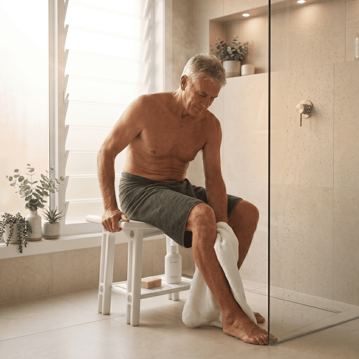 The Bathroom Bench