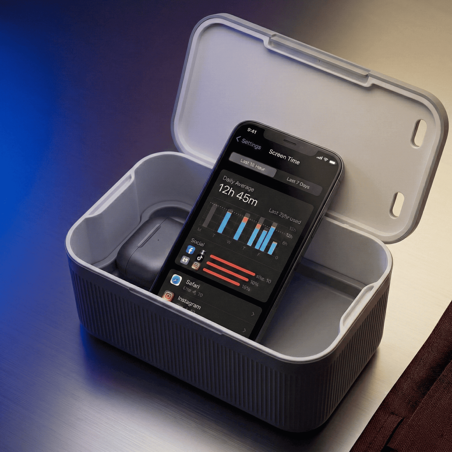 simpliq™ Timed Phone Lockbox